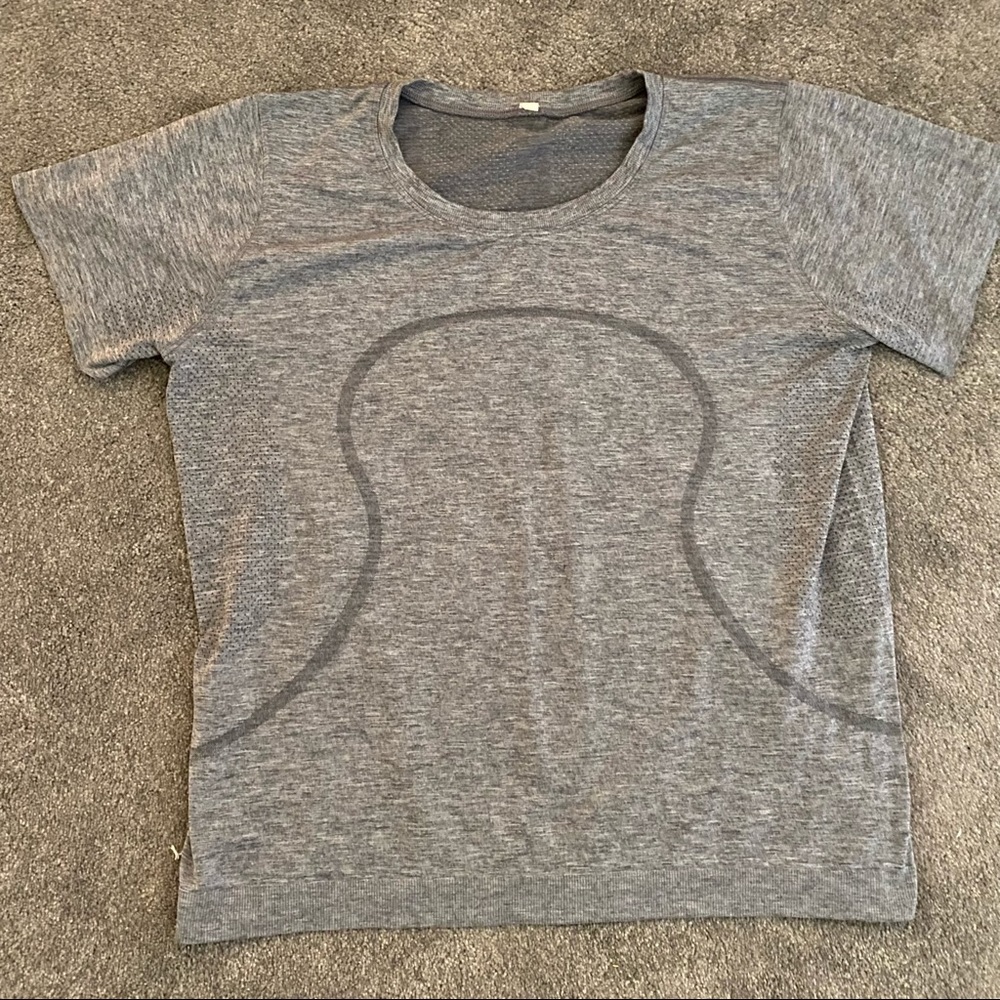 NWOT Grey Swiftly Tech Tee